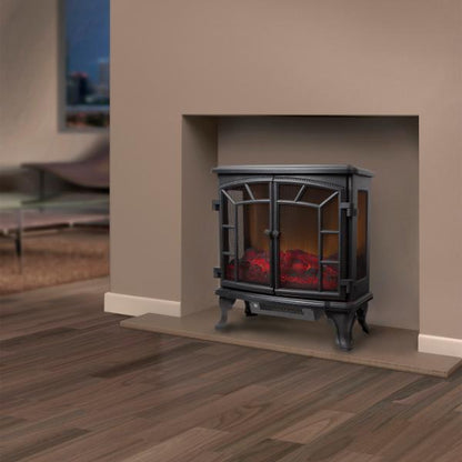 Warmlite Rochester 2KW Stove Fire Black