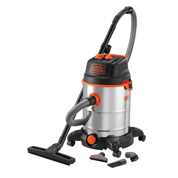 Black &amp; Decker 30L 1.6KW Wet &amp; Dry Vacuum