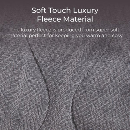 Carmen Heated Throw 160 x 130cm Grey