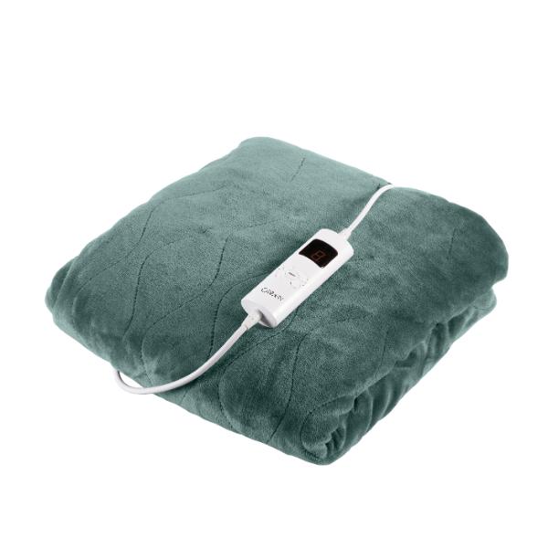 Carmen Heated Throw 160 x 130cm Sage Green
