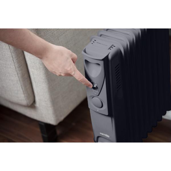 Warnlite 2000W Oil Filled Radiator Grey