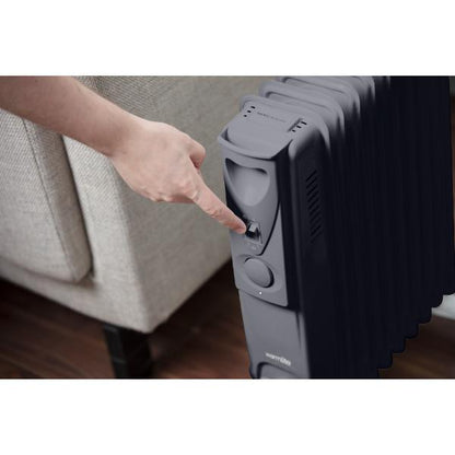 Warnlite 2000W Oil Filled Radiator Grey