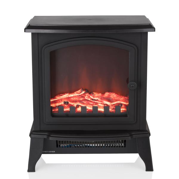 Warmlite Mable 2KWStove Fire Black
