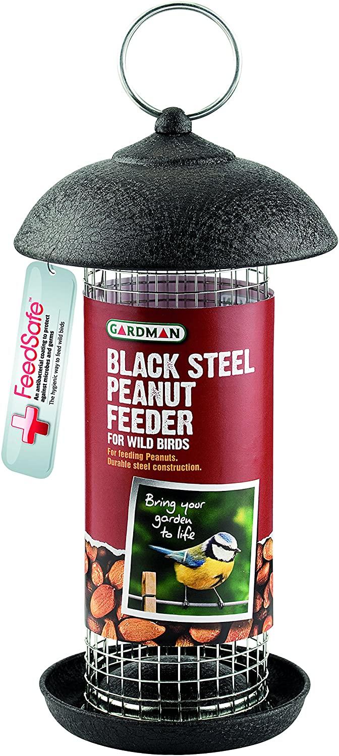 Gardman Black Steel Peanut Feeder