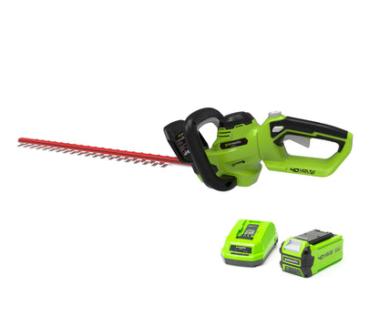 Greenworks 40v Hedgetrimmer &amp; 1 X 2ah B&amp;C