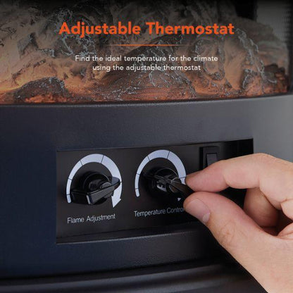 Warmlite 1.8Kw Bath Log Stove Fire