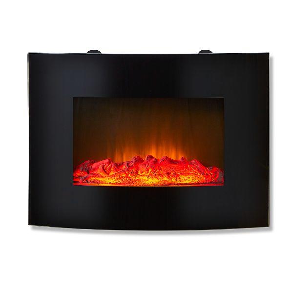 Warmlite 22" Curved Glass Fireplace