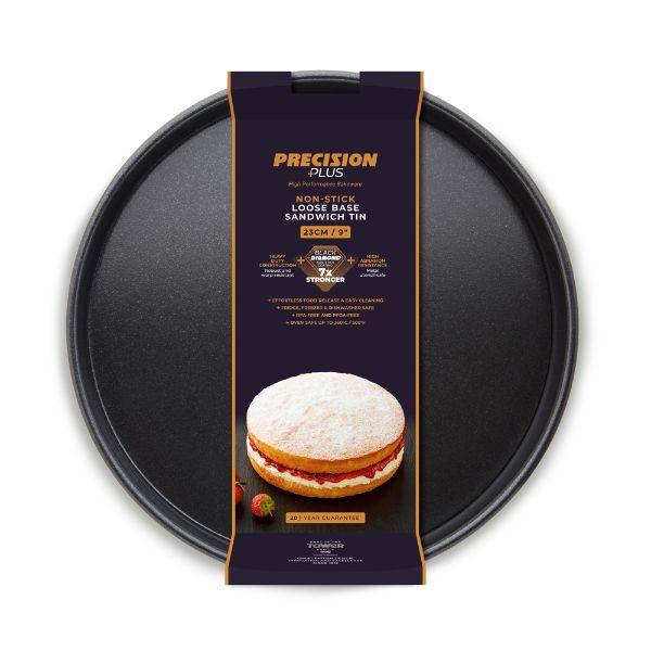 Loose Base Sandwich Pan Non-Stick Round 23cm/9in