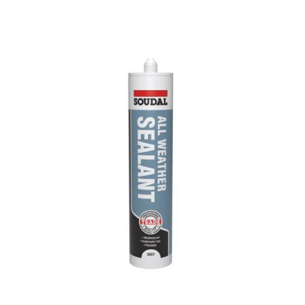 Soudal All Weather Sealant Grey 290ml