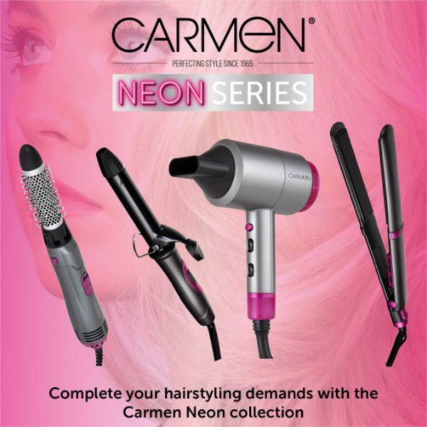 CARMEN Neon Hair Straightener LED