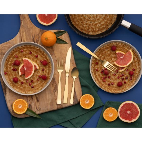 Viners Everyday Purity Gold 18/0 16 Piece Cutlery