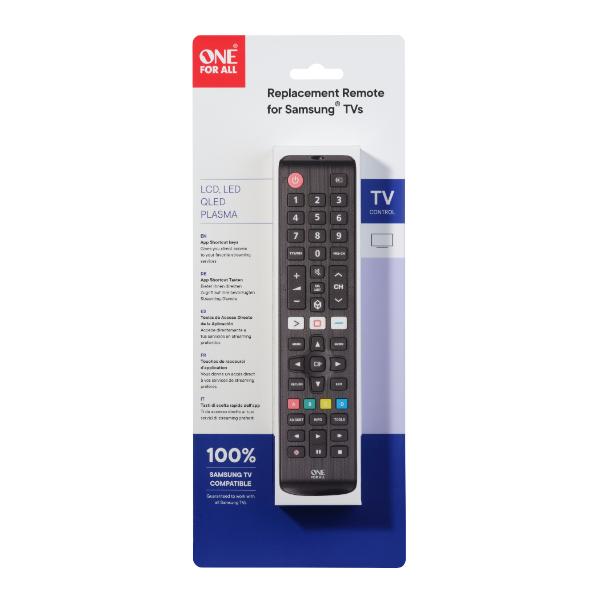 One For All, Samsung TV Replacement Remote Control, Smart buttons