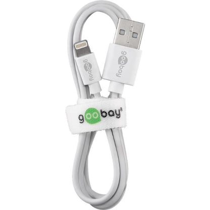 Goobay Apple Lightning USB 2.0 male - White  1m