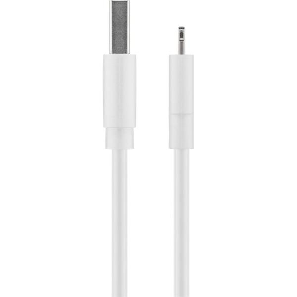 Goobay Apple Lightning USB 2.0 male - White  1m