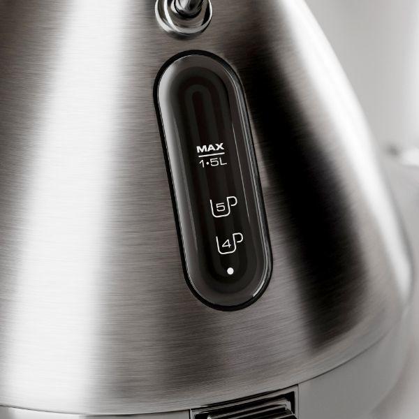 Morphy Richards Venture Metal Pyramid 1.5L Kettle