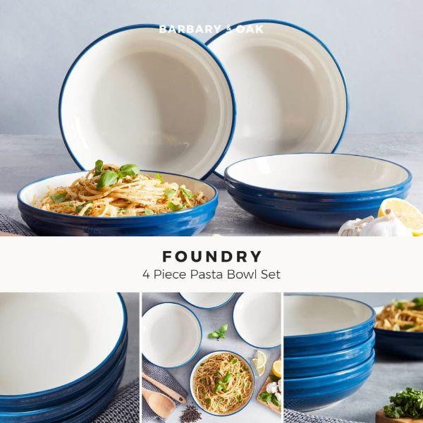 Barbary &amp; Oak Foundry 4 Piece Pasta Bowl Set