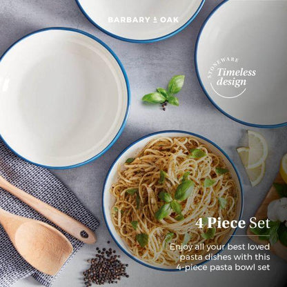 Barbary &amp; Oak Foundry 4 Piece Pasta Bowl Set