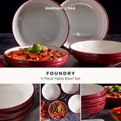 Barbary &amp; Oak Foundry 4 Piece Pasta Bowl Set