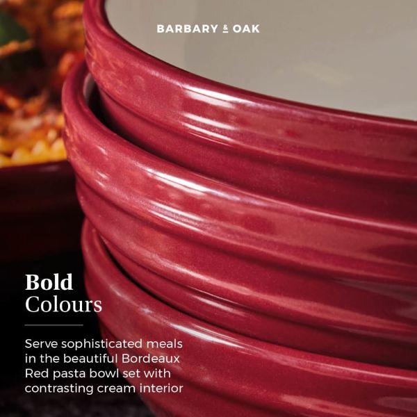 Barbary &amp; Oak Foundry 4 Piece Pasta Bowl Set