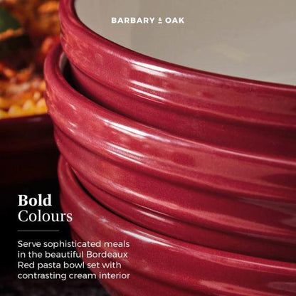 Barbary &amp; Oak Foundry 4 Piece Pasta Bowl Set