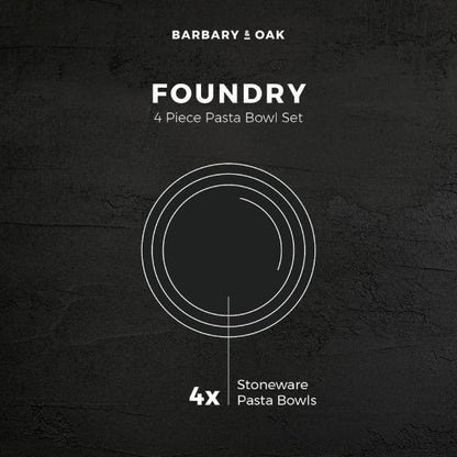 Barbary &amp; Oak Foundry 4 Piece Pasta Bowl Set