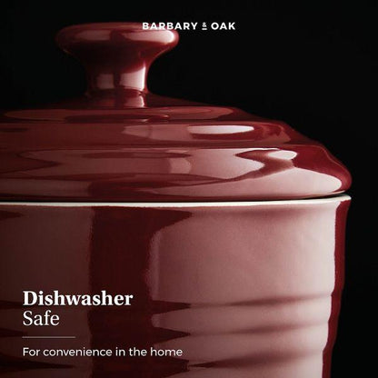 Barbary &amp; Oak 23cm Ceramic Storage Jar