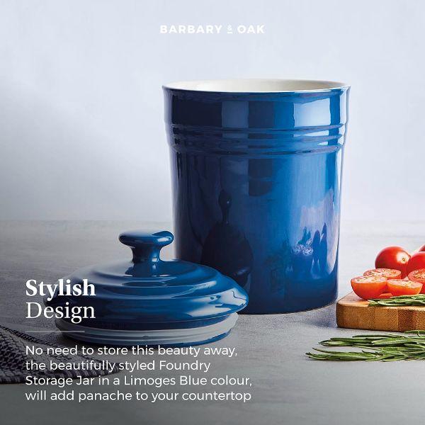 Barbary &amp; Oak 23cm Ceramic Storage Jar