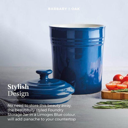 Barbary &amp; Oak 23cm Ceramic Storage Jar