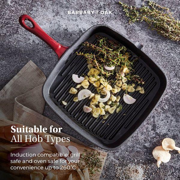 Barbary &amp; Oak 23cm Grill Pan