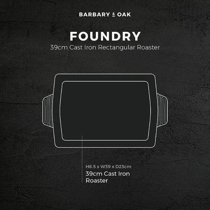 Barbary &amp; Oak 39cm Roaster