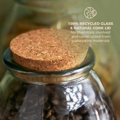 Barbary &amp; Oak 800ml Recycled Glass Jar