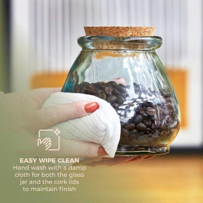 Barbary &amp; Oak 800ml Recycled Glass Jar