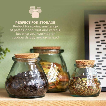 Barbary &amp; Oak 380ml Recycled Glass Jar