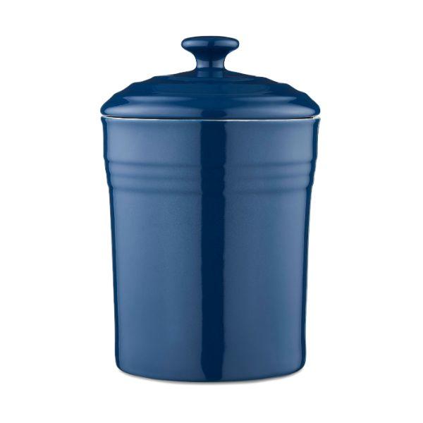 Barbary &amp; Oak 23Cm Ceramic Storage Jar Blue