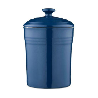 Barbary &amp; Oak 23Cm Ceramic Storage Jar Blue