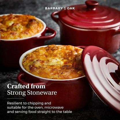 Barbary &amp; Oak Set of 4 Mini Casseroles