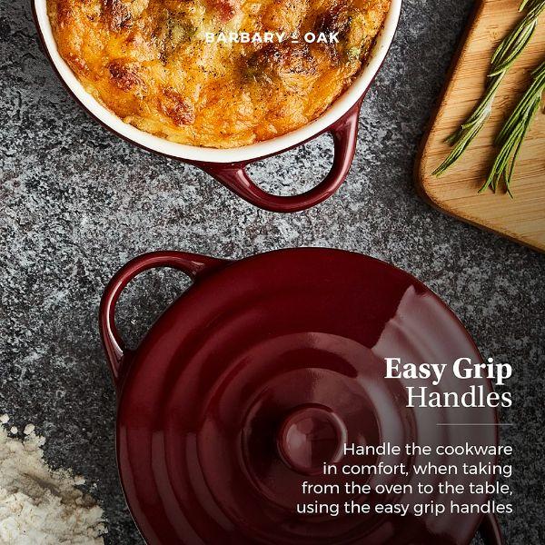 Barbary &amp; Oak Set of 4 Mini Casseroles