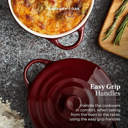 Barbary &amp; Oak Set of 4 Mini Casseroles