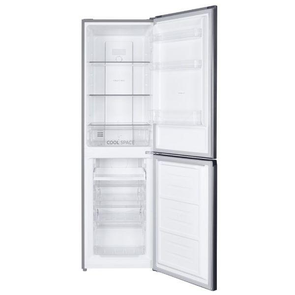 Hoover Total No Frost 50/50 Fridge Freezer 180cm Stainless Steel F Rated