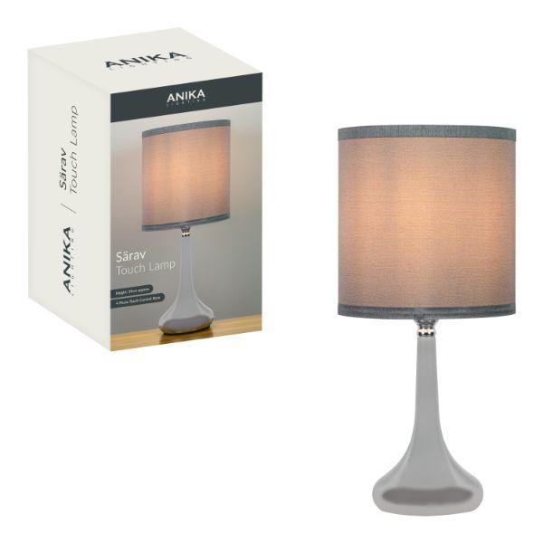Sarav Chrome Touch Lamp