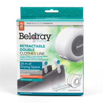 Beldray 26M Twin Line Clothes Line
