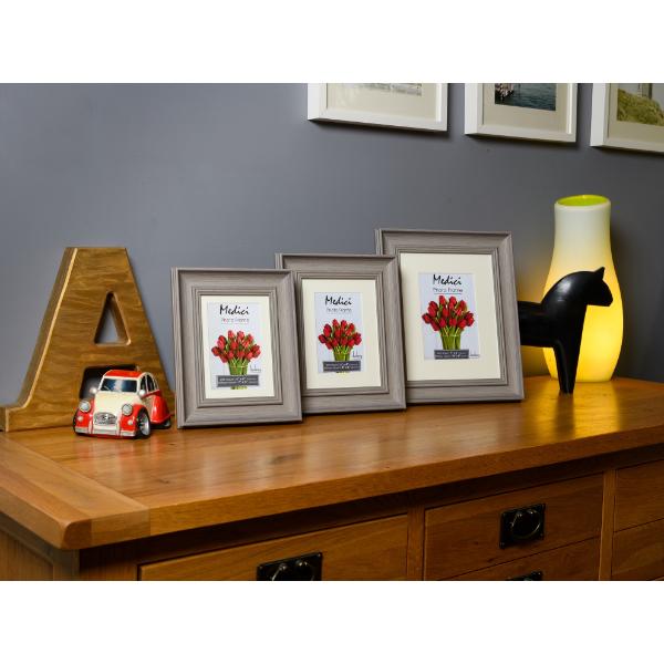 20X16 Grey Frame With Mount                                