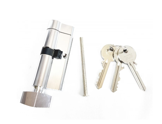 Tessi "Snap Safe" E/P Cyl Thumb Turn 40/40 Chrome