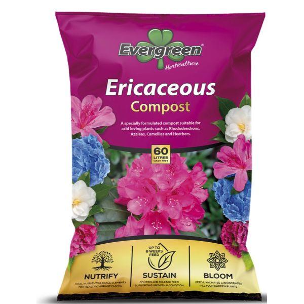 Evergreen Ericaceous Compost 60L