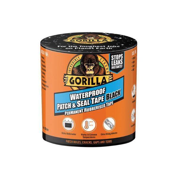 Gorilla 3m Patch &amp; Seal Tape Black