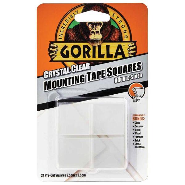 Gorilla Mounting Tape 2.5cm Squares