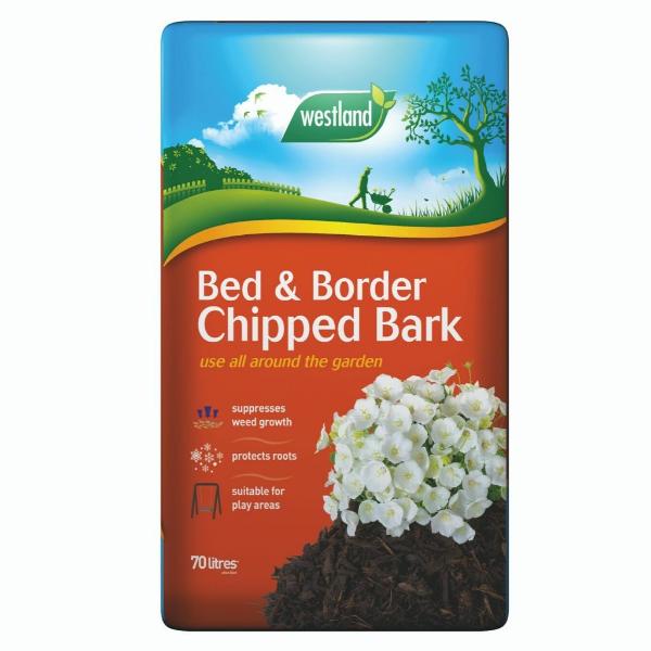 Westland Bed &amp; Border Chipped Bark 70L