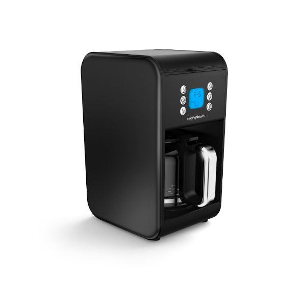 Morphy Richards Black 1.8L Pour Over 12 Cup Coffee Maker
