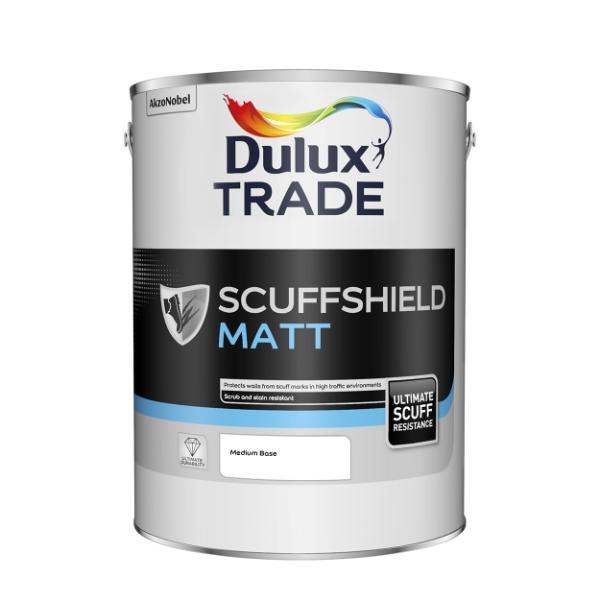 Dulux Trade Scuffshield Matt Medium Base 5L