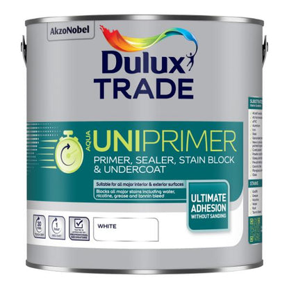 Dulux Trade Aqua Uni Primer White 2.5L